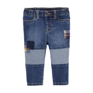 PANTALON JEANS C PARCHES