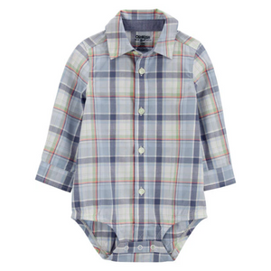 CAMISA BODY ML A CUADROS