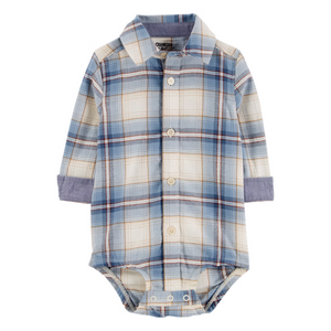 CAMISA BODY ML A CUADROS